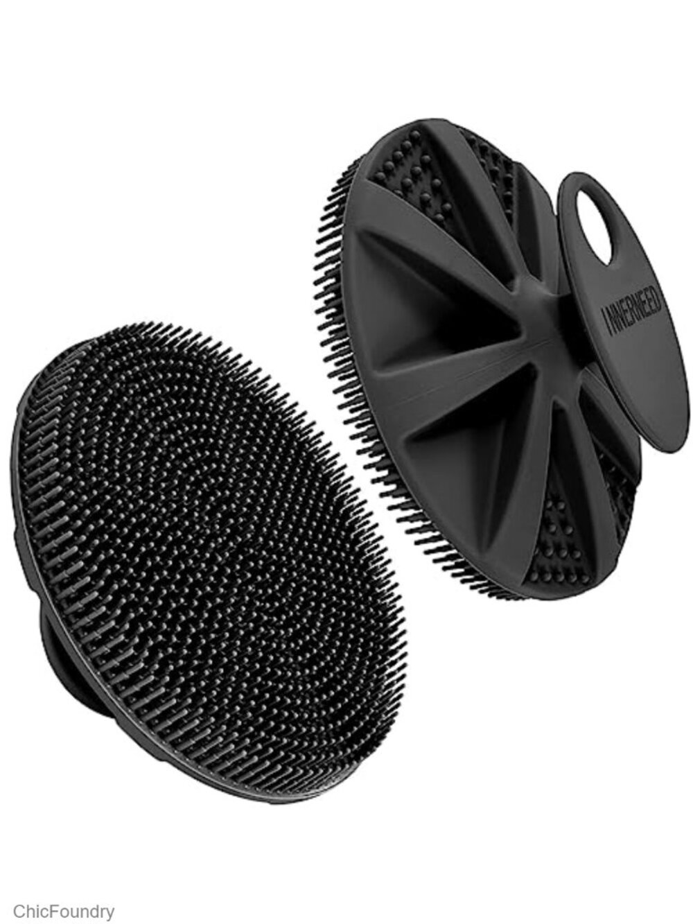 Food-Grade Soft Silicone Body Scrubber Shower Brush Exfoliating Deep Clean
